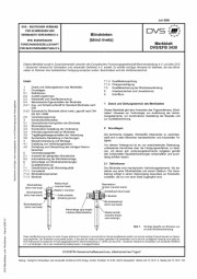 Blindnieten (blind rivets) (DVS/EFB 3430)