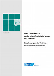 DVS CONGRESS 2021 Große Schweißtechnische Tagung DVS CAMPUS inkl. USB Card