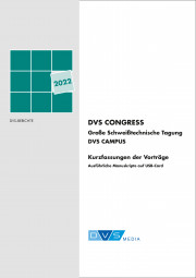 DVS CONGRESS 2022 Große Schweißtechnische Tagung DVS CAMPUS inkl. USB Card