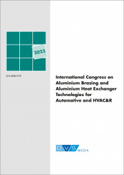 ALUMINIUM BRAZING 2023 International Congress and Exhibition on Aluminium Brazing and Aluminium Heat Exchanger Technologies for Automotive and HVAC&R