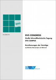 DVS CONGRESS 2023 Große Schweißtechnische Tagung DVS CAMPUS inkl. USB Card