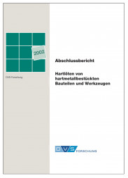 IGF-Nr.: 12.675N / Hartlöten von hartmetallbestückten Bauteilen und Werkzeugen