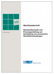 IGF-Nr.: 12.843N / Werkstoffauswahl und Prozessgestaltung zur Herstellung von porenarmen Weichlötverbindungen