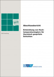 IGF-Nr.: 19.465B / Entwicklung von Hochtemperatursieglern für thermisch gespritzte Schichten