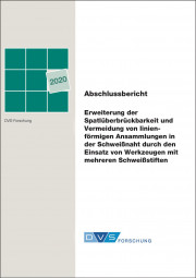 IGF-Nr.: 19.728N / Erweiterung der Spatlüberbrückbarkeit und Vermeidung von linienförmigen Ansammlungen in der Schweißnaht durch den Einsatz von Werkzeugen mit mehreren Schweißstiften