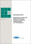 IGF-Nr.: 20.335N / Entwicklung von Scale Up-Regeln für das quasisimultane Laserdurchstrahlschweißen von Thermoplasten