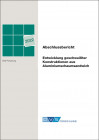 IGF-Nr.: 20.355 BG / Entwicklung geschweißter Konstruktionen aus Aluminiumschaumsandwich