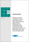 IGF-Nr.: 22.328 N / Schaffung wissenschaftlicher Voraussetzungen für die Normung elektrischer Eigenschaften isolierender und hochohmiger halbleitender thermisch gespritzter Schichten für die Entwicklung neuer Anwendungsbereiche